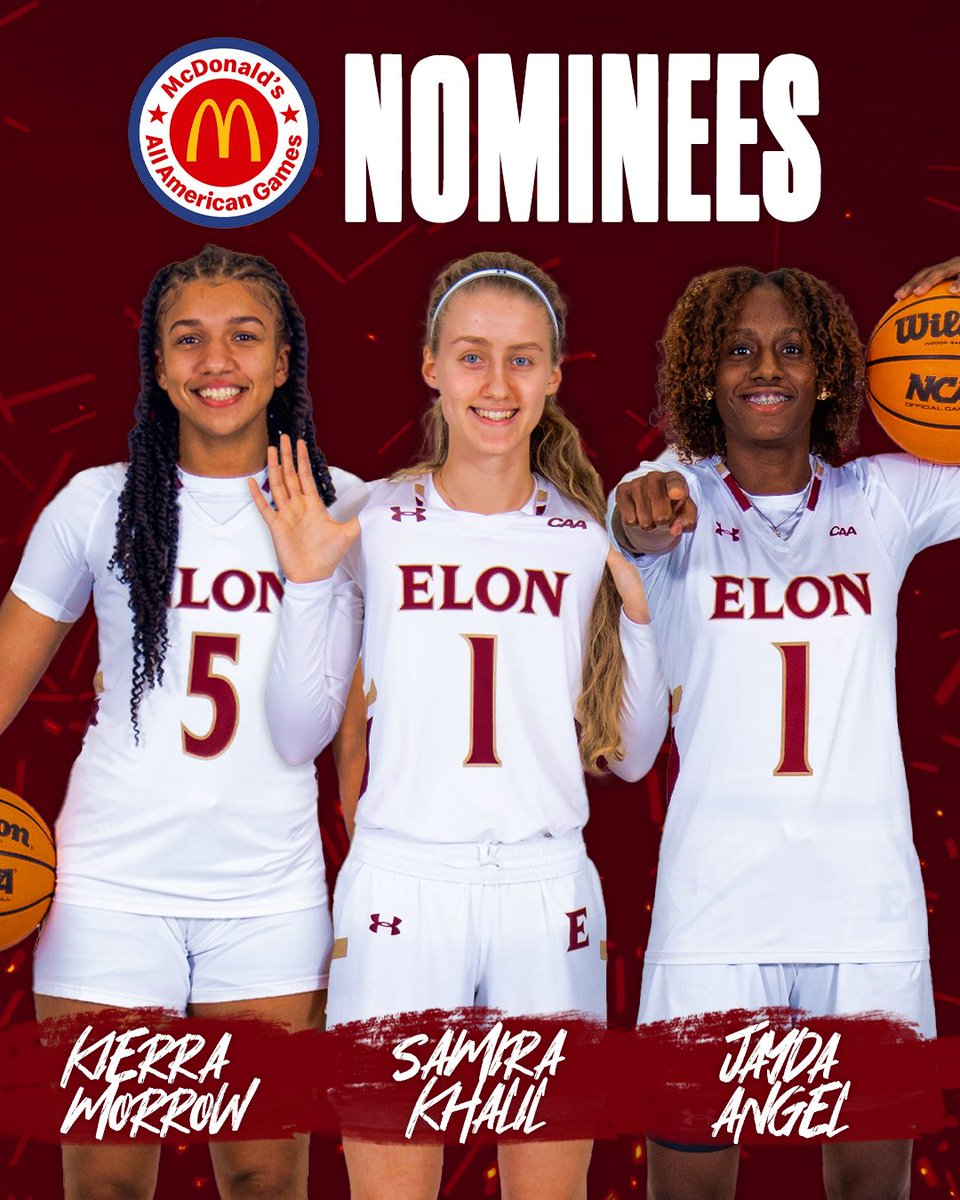 Congratulations to Kierra Morrow, Samira Khalil and Jayda Angel on being nominated for the 2024 McDonald’s All American Game. 🔥🤩

#TogetherWeRise #PhoenixRising