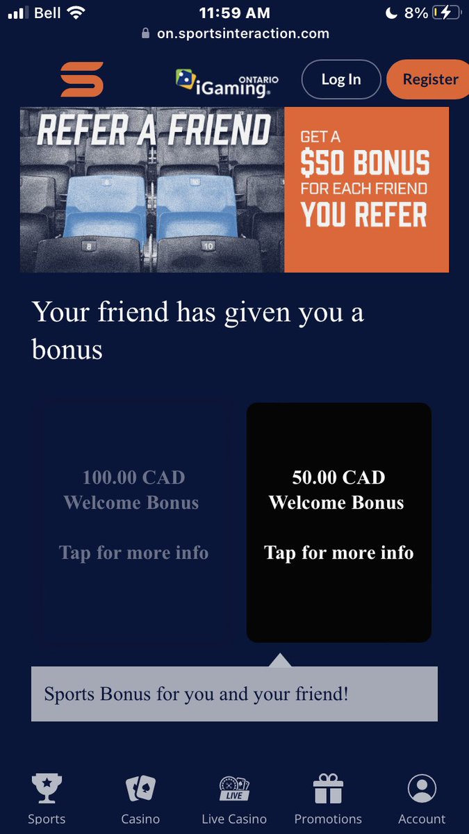 AnnefromOntario's tweet photo. Ontario, Canada) sports interaction refer a friend bonus. Sign up and deposit 50$/get 50$ sports bonus.
https://t.co/LyJAefIoo7
#Toronto #Ontario #Leafs #LeafsForever #WeTheNorth #BlueJays #Nextlevel #Jays #Bettingx
#Rogers #Nbabets #sportsbet #PWHL
#TORvsLAC https://t.co/AonUeBiXsS