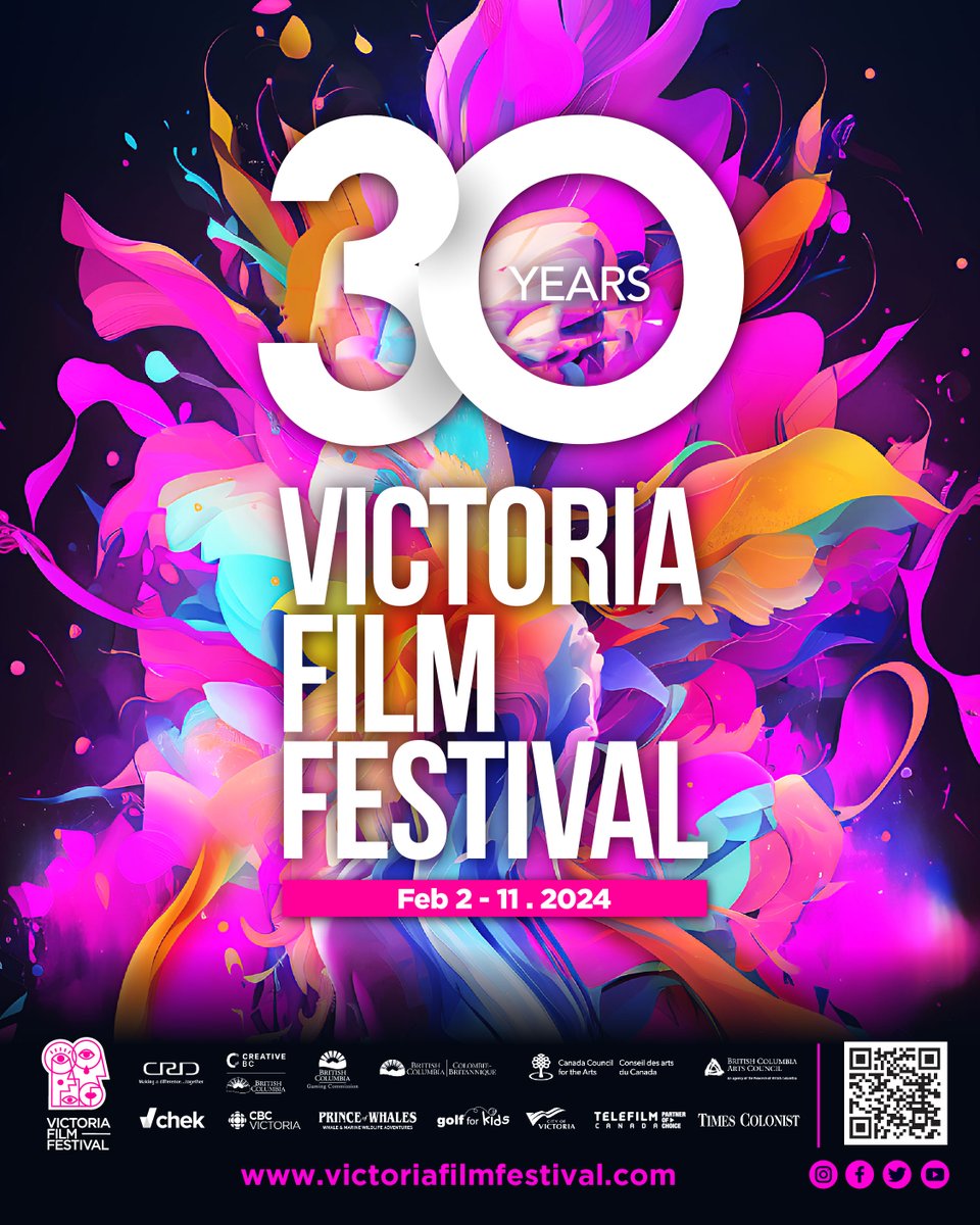 VicFilmFestival's tweet photo. Get pumped because the 30th Victoria Film Festival is right around the corner, and it's gonna be a wild ride of laughter, tears, and all the feels! This global storytelling bash will be taking over Downtown Victoria very soon! Check out https://t.co/oDjilcOLv3 https://t.co/9CQANTZF8b