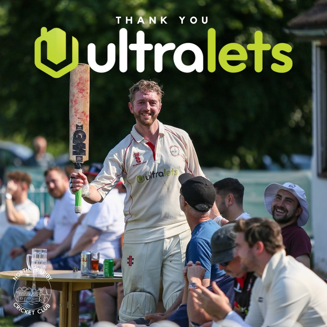 A huge thank you to our primary sponsors @Ultralets who have agreed to continue their partnership with the club for the 2024 season! 🤝🏼 From everyone involved with NFCC, thank you 🏏