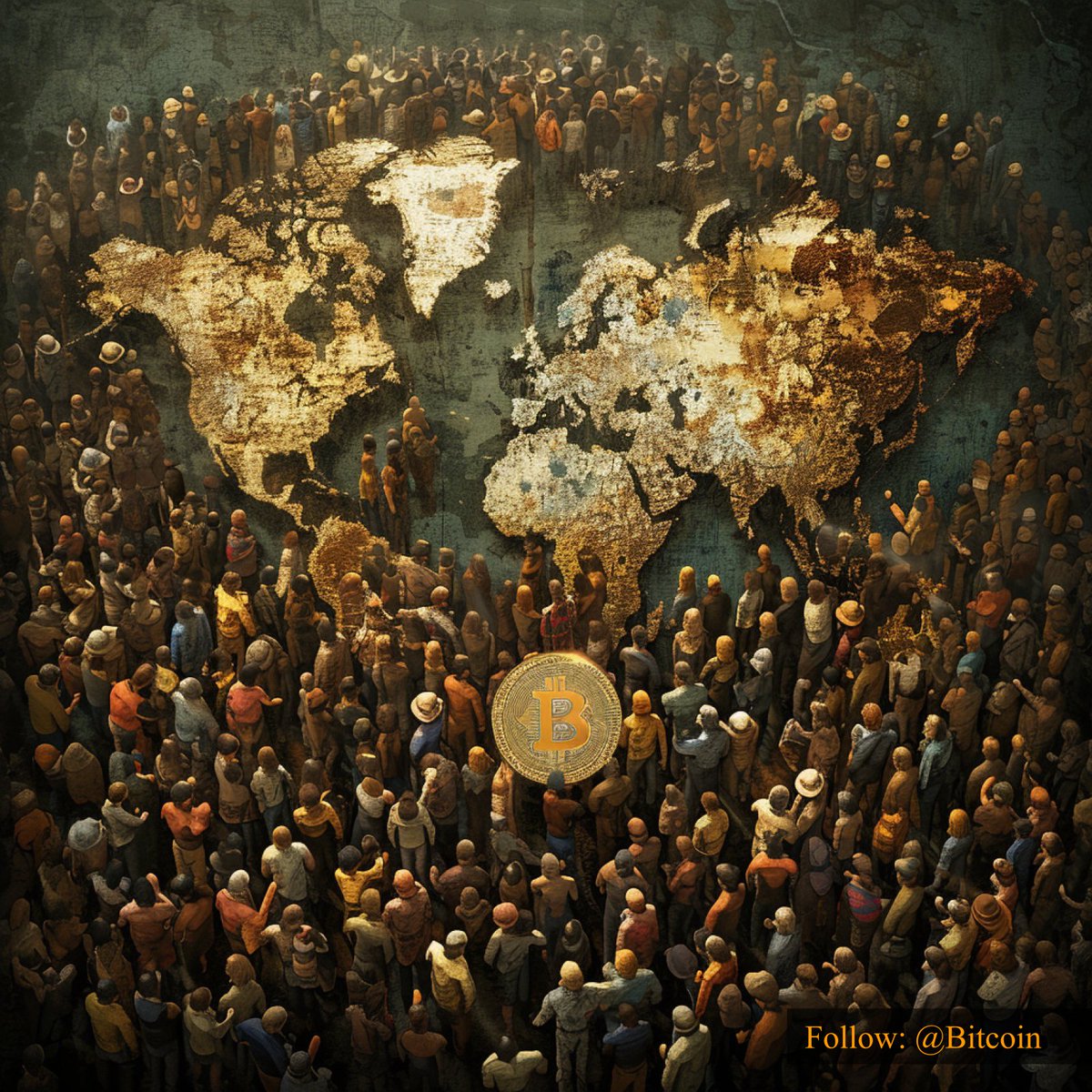 The world is ready for #Bitcoin.