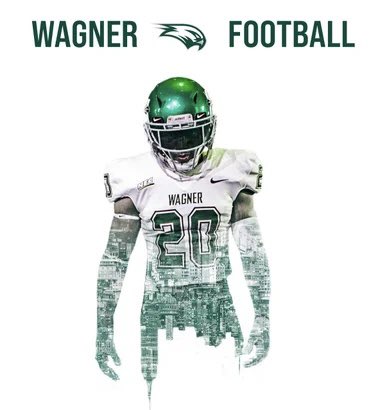 After a great conversation with @Coach_Getch, I am blessed to recieve an offer to play D1 football in NYC with @Wagner_Football .