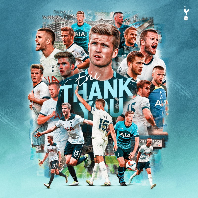 SpursOfficial's tweet photo. We have reached agreement with Bayern Munich for the loan of Eric Dier for the remainder of the season, with an option to make the move permanent.

We wish @EricDier all the very best for the future 🤍