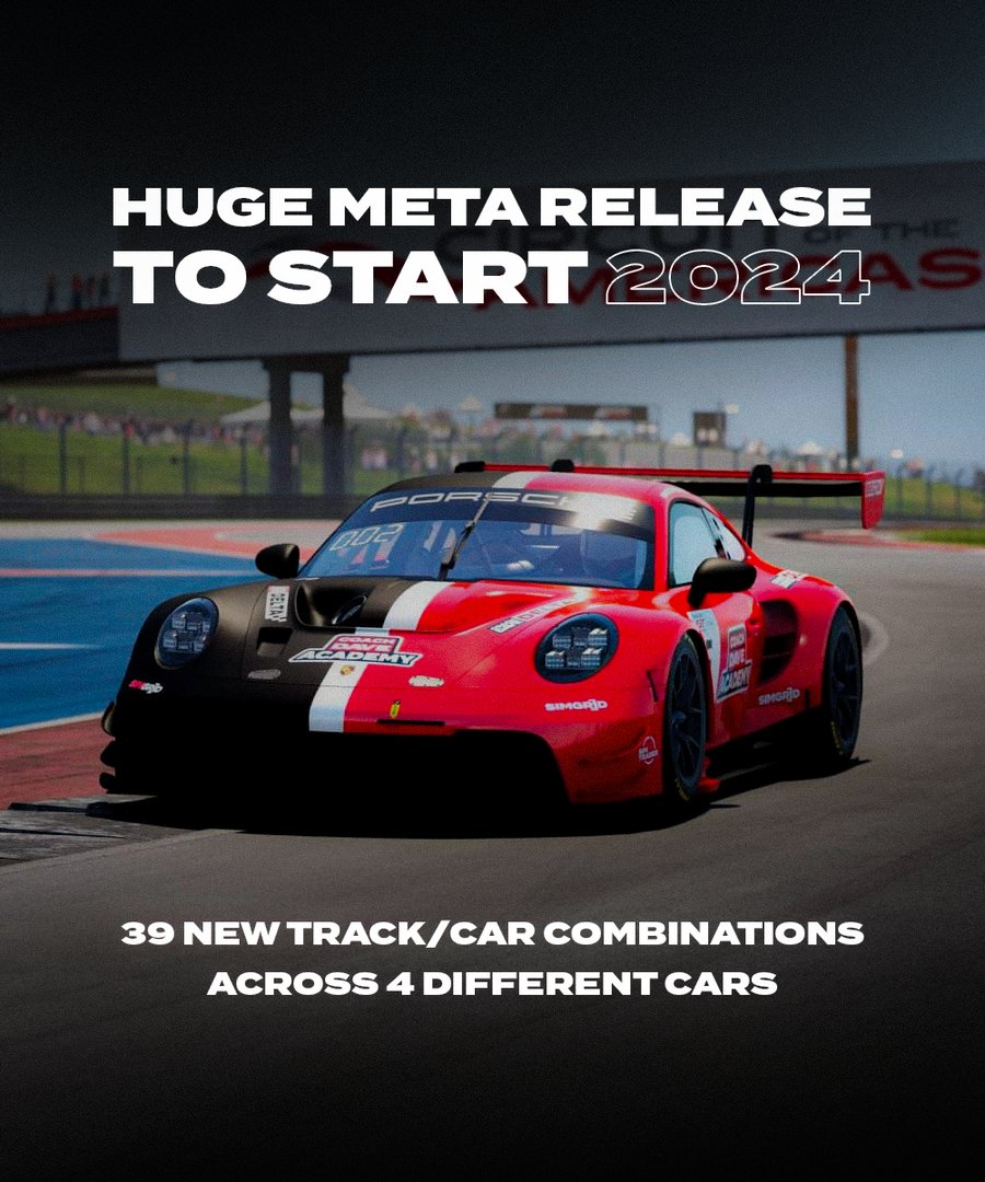 coachdavesetups's tweet photo. Huge Content Drop Alert... π¨π
A whopping 39 tracks for 4 different cars are now available to download on Delta right now! π₯
These meta setups are separate to the LFM setups, and have been created with NO Custom BOP. π
https://t.co/Gv56GxKO4q
#CoachDaveDelta #ACCSetups https://t.co/mNx1NKthCW