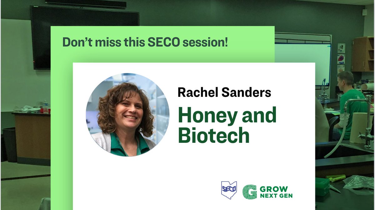 grownextgen's tweet photo. Investigate the origin of honey by extracting pollen, then compare antibiotic properties, pH, sugar and protein content. Join our Honey and Biotech session at the 2024 SECO Symposium. #AgisSTEM @SandersGISA @ThrivewithSECO https://t.co/WVfCG6DwN7