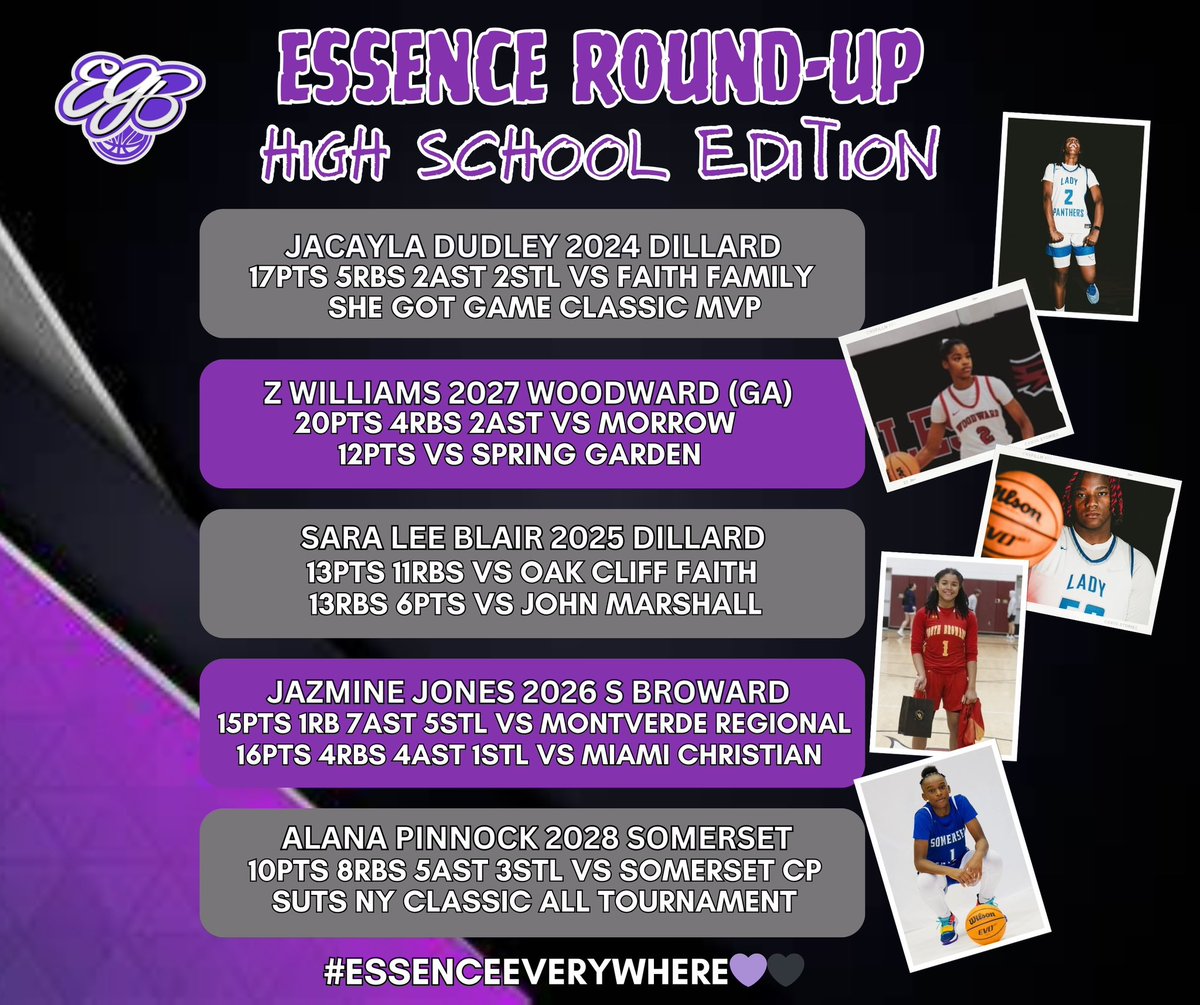 EssenceGirlsBB's tweet photo. #EGBHighSchoolEdition #EssenceEverywhere #PaintTheSouthPurple💜🖤 #EssenceRoundUP https://t.co/EBSEcMobkn