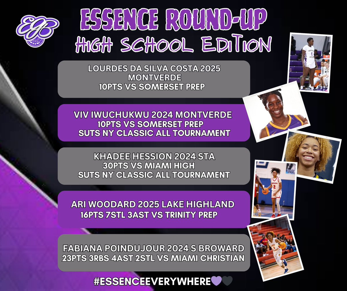 EssenceGirlsBB's tweet photo. #EGBHighSchoolEdition #EssenceEverywhere #PaintTheSouthPurple💜🖤 #EssenceRoundUP https://t.co/EBSEcMobkn