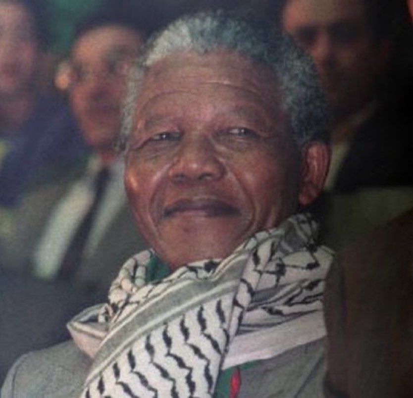 GNMadani's tweet photo. نیلسن منڈیلا فلسطین کے ساتھ کھڑے رہے
#SouthAfrica
@GNMadani https://t.co/xsE1Eevmr6