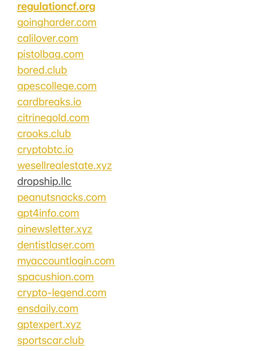 Selling these domains for $2k each or best offer. DM me with any reasonable offers.