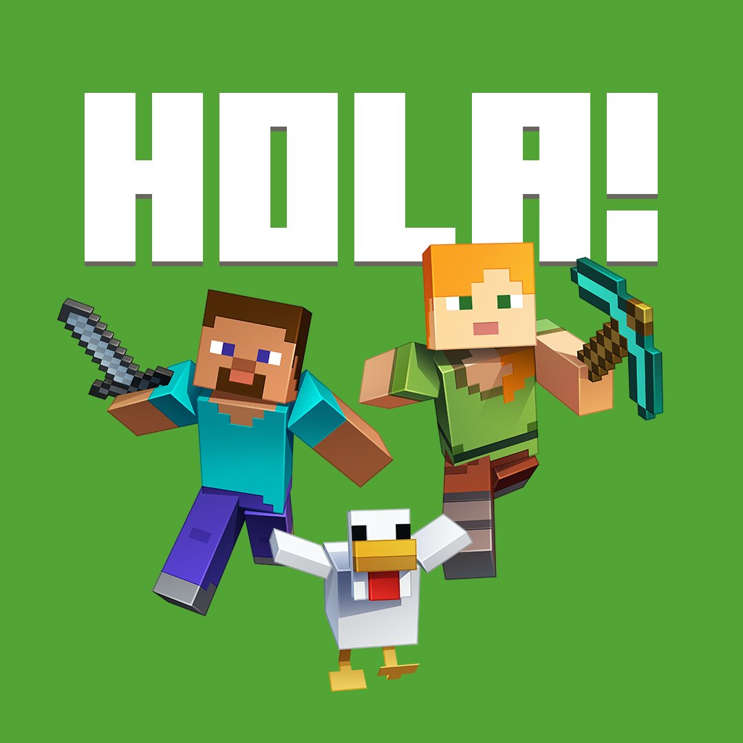 Minecraft tweet media