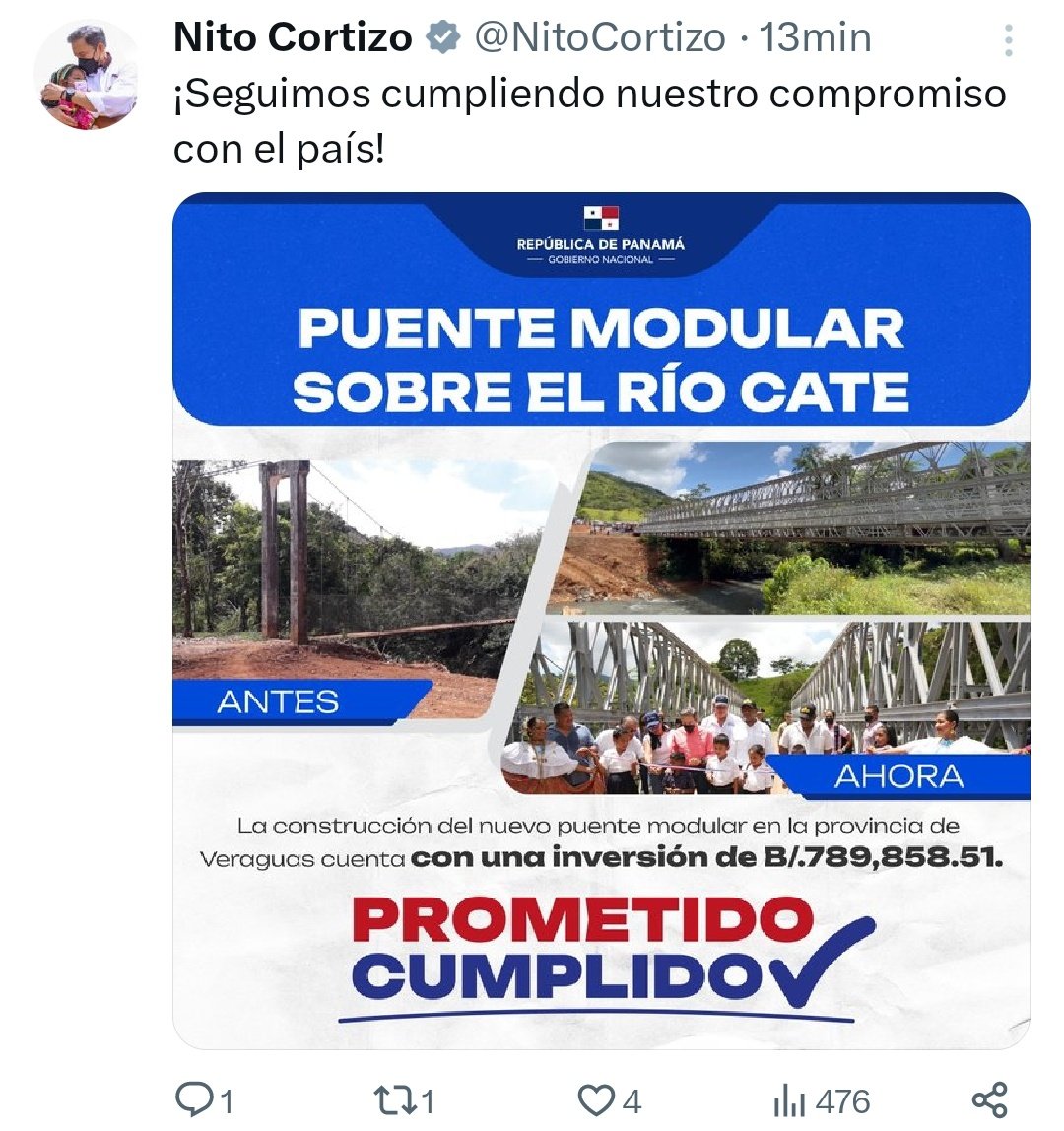 Fela76007749's tweet photo. Ahora TurboNito anda más rápido que el Correcaminos, construyendo, arreglando, emparchando todo lo que pueda, Prometido Cumplido! dicen faltándoles 5 meses para largarse de la Presidencia 😄
#NoVas
#FueraPRD https://t.co/mDEZeKmJ20
