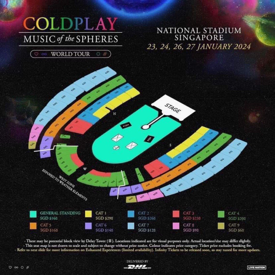 bimskiii's tweet photo. WTS Tiket coldplay singapore

COLDPLAY: MUSIC OF THE SPHERES IN SINGAPORE

🎫 24 Jan 2024
🎫 General standing (festival)
🎫 1 TICKET
💴 2juta

DM for information 
wts #wtb #coldplay #ticket #SG #tiket #konser
#wts #coldplaySG #wtscoldplay #coldplaysingapore https://t.co/Nkhr8m0tRm