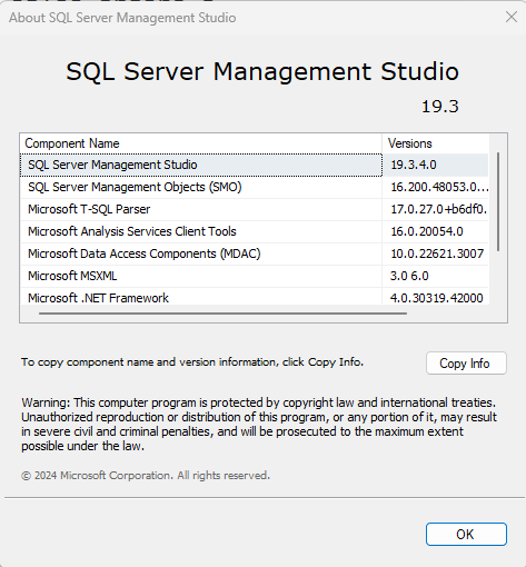 erinstellato's tweet photo. Hey all - we released SSMS 19.3 yesterday!  Within SSMS, select Tools -> Check for updates to check if you need to upgrade.  Please also review the release notes when you get a minute!

https://t.co/C3TAMpHHzj https://t.co/0m3kifQcYt