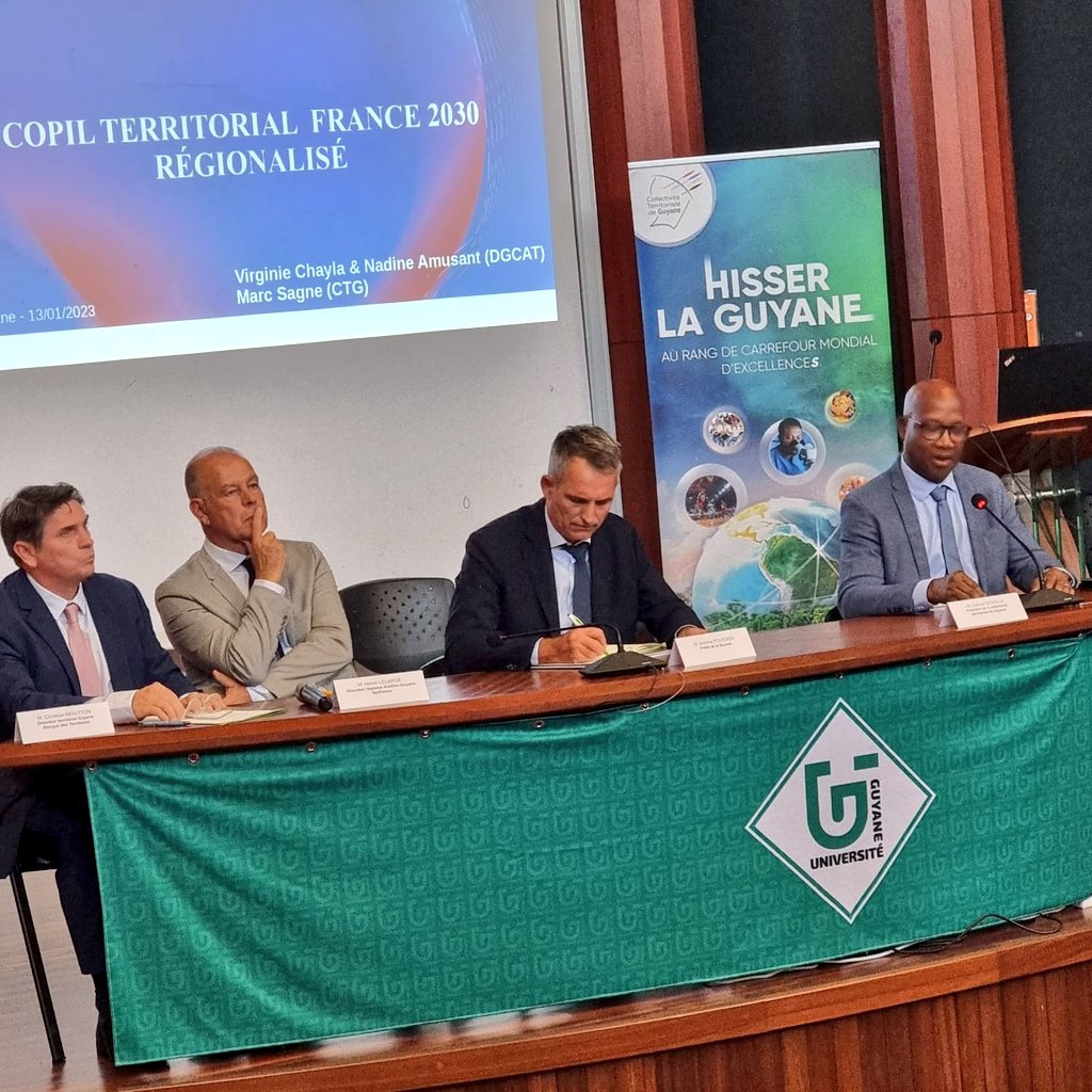 #France2030 | Un plan d'investissement ambitieux qui a financé 8 projets en #Guyane à hauteur de 28,8M€ depuis 2022.

Les partenaires sont réunis ce jour pour le 1er #COPIL au profit des #entreprises innovantes de Guyane.
