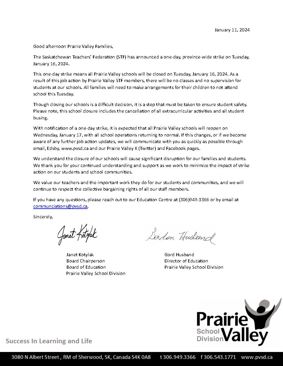 Prairie Valley School Division tweet media