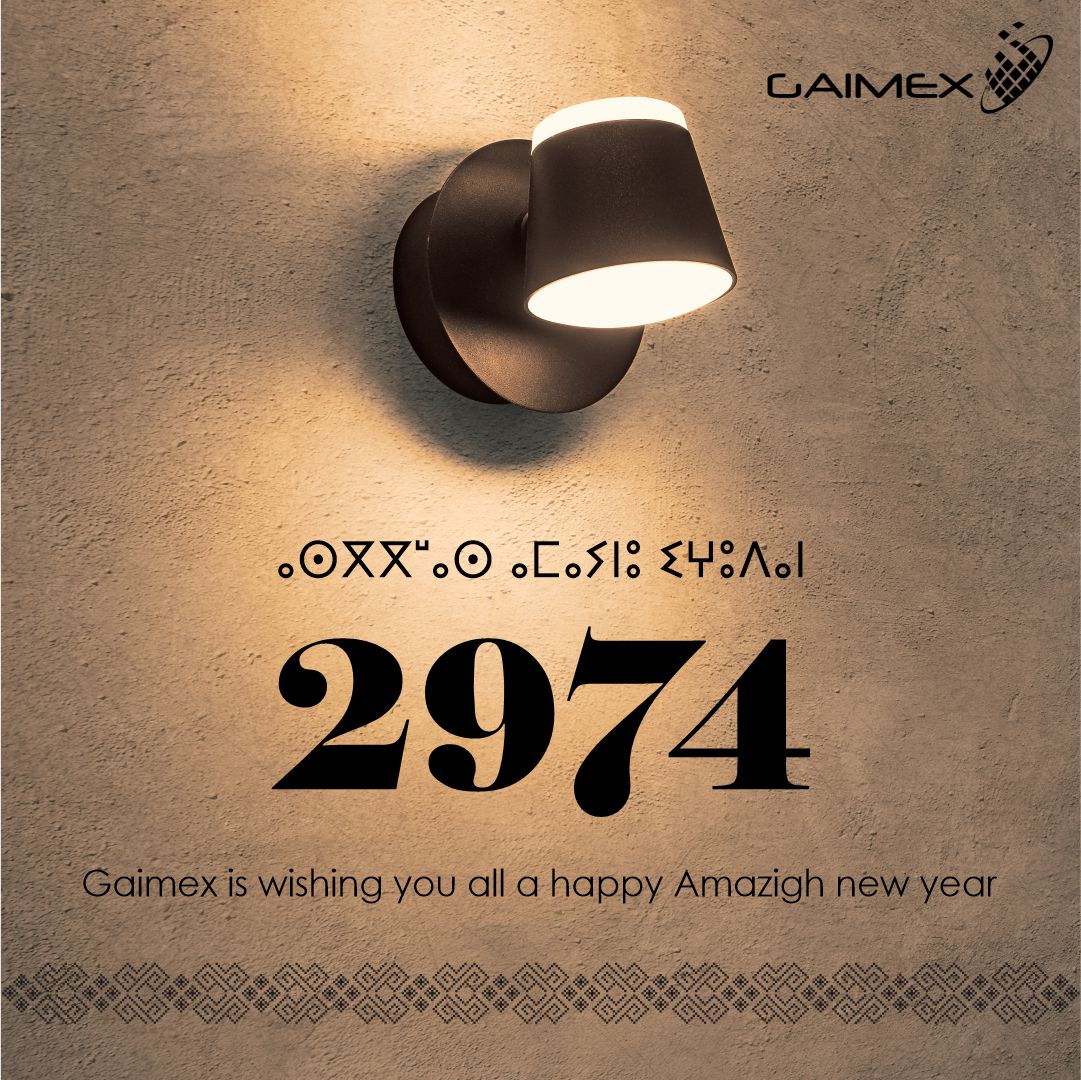 Gaimex_LIGHT's tweet photo. Assegas ameggaz 2974
في هذا اليوم من رأس السنة الأمازيغية، تتمنى لكم أطيب التمنيات بالسعادة و الصحة و كل عام و ثقافتنا تجمعنا أسڤاس أمڤاز 2974

#algérie #gaimex #lightgaimex #your_lighting_solution

🤩🥳 https://t.co/qv4wHLeckN