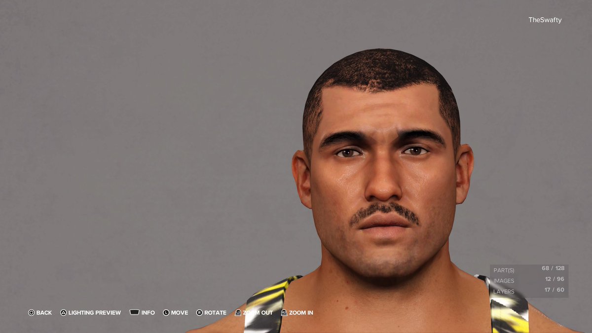 Just made this new guy (Attire still a work in progress? Maybe?) and I'm looking to get him signed somewhere. Really proud of his face. Like I said in my last tweet, I have some HLR skill and I have experience in video editing. I love where I am now, but I'd like to explore! 🙏