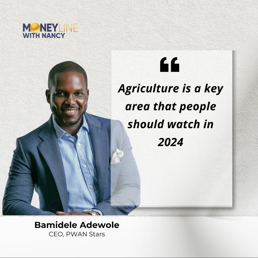 iambamidee's tweet photo. During my recent TV appearance on AIT, I highlighted agriculture as a key sector to consider. It offers a unique opportunity to contribute to sustainable food production and tap into an ever growing market.

#InvestmentOpportunities #DiversifyYourPortfolio https://t.co/dNVRRv3giK