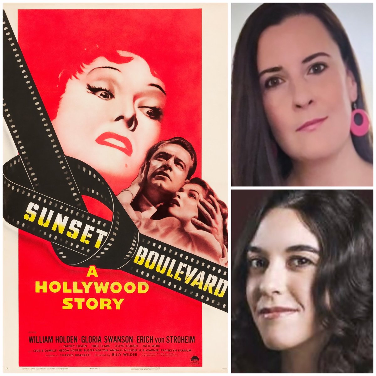 NEW EPISODE ALERT! @caitlindurante and @jamieloftusHELP are ready for their closeups and ready to talk about Sunset Boulevard!