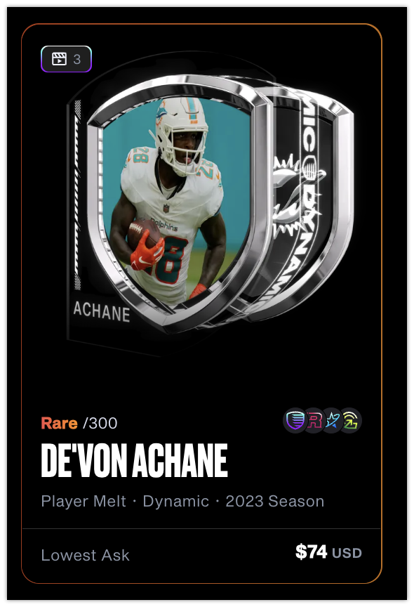 PackripMahoment's tweet photo. Pumped to see a fun way to use @NFLALLDAY Moments this postseason 🥳

To celebrate, I am giving away this dynamic rookie Moment below ⬇️

Do the following by 11:45 PM ET to be entered:

✅ Claim your contest spot &amp; submit roster: https://t.co/eU4NF5ysHk
✅ RT
✅ Tag 3 collectors https://t.co/Q7DwjWSYRT