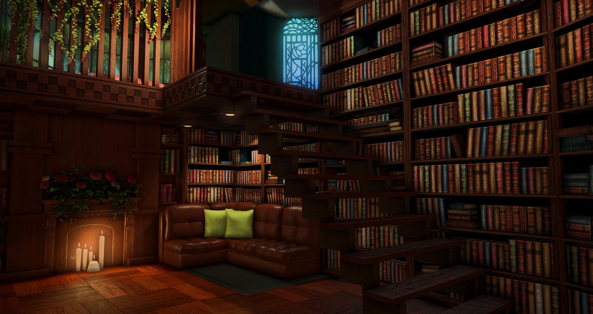 MeanderingBean's tweet photo. Finally assembled Mevli's FC room, I think this fits her personality very neatly. Design found on Makeplace by @Shiny_Pixel - I have made some changes and will probably invest in some of the more expensive pieces *eventually* + add more clutter ♥ https://t.co/En6wu2CTaX