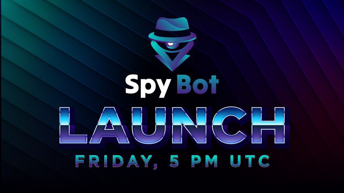 Ralvero's tweet photo. Prelaunch calling $SPY on #ETH.

Launches 5pm UTC On Friday. 

Based KYC’d team with huge previous projects. Some big chads on board already. 

“Explore the crypto world with Spy Bot, (KYC'D Team) your elite agent. Tailored for traders, Spy Bot introduces features that redefine your gem hunting experience. KYC'D With Solid Proof”

Always wait for lock, renounce etc to be safe. DYOR!

https://t.co/itg5ZEF6I6

https://t.co/wuEMBgccYw

https://t.co/xvSgl3EGAR