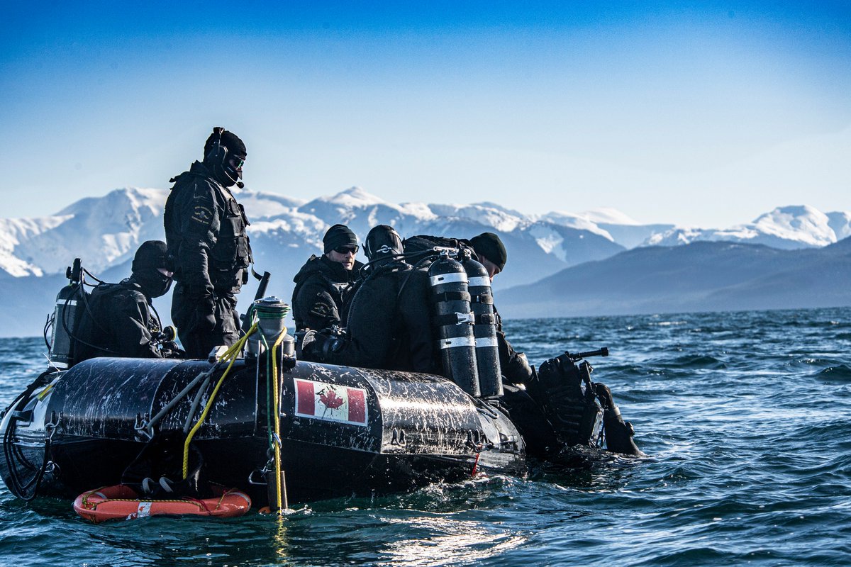 The Arctic region is crucial to @NATO due to its key maritime routes, resources, and geopolitical significance.

In 📸during #ARCTICEDGE, divers from @RoyalCanNavy conducting ocean floor mine countermeasure mission in Alaska.🇺🇸

#WeAreNATO