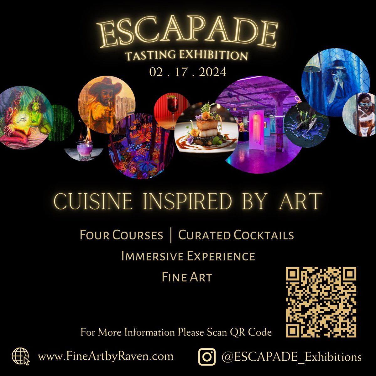 You never know what you’ll get at ESCAPADE | Tasting Exhibition!

Experience it for yourself
🌿🌺🦜
02.17.2024

To purchase tickets please visit Eventbrite!

eventbrite.com/e/escapade-tas…

I hope to see you there!