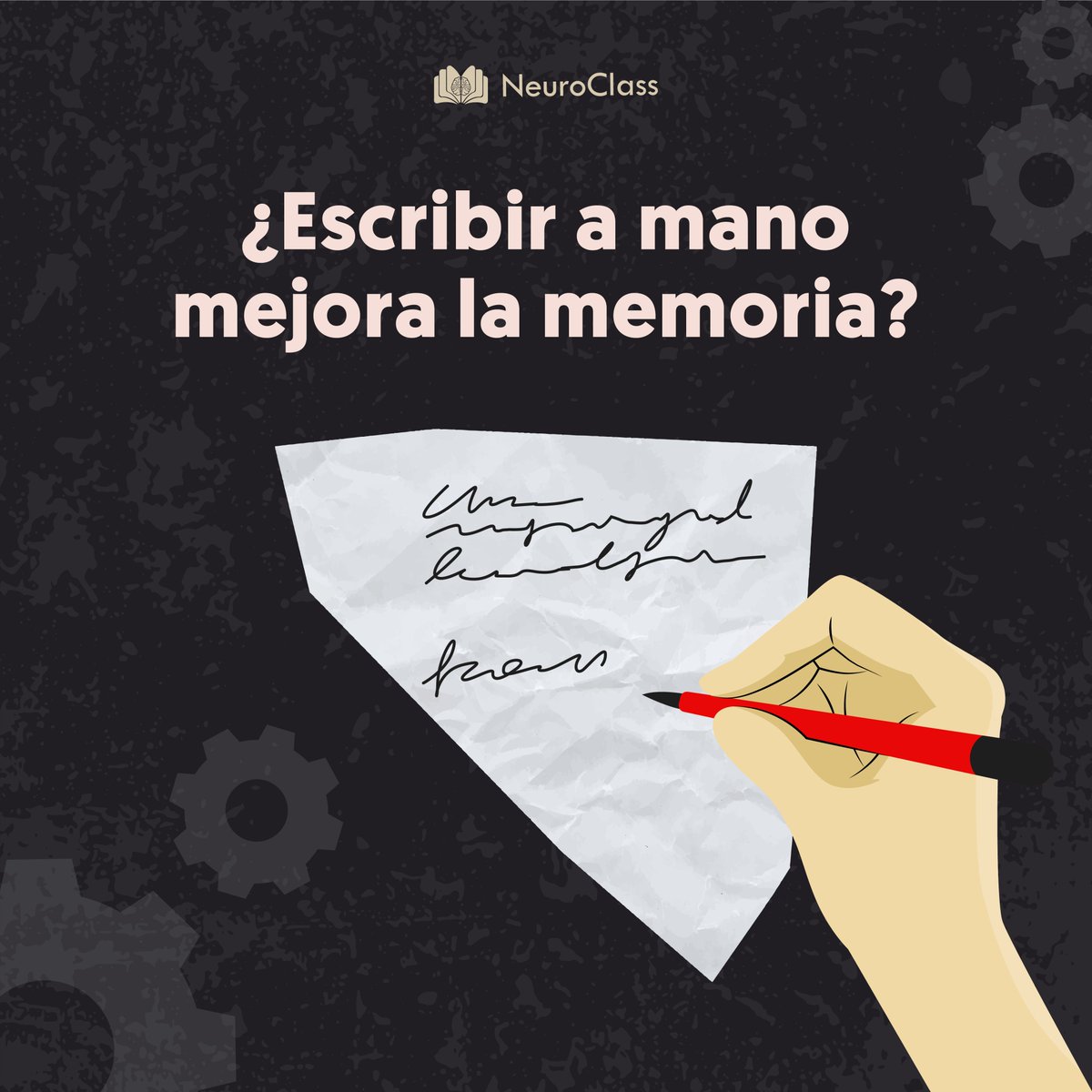 neuroclass1's tweet photo. Escritura y caligrafía tradicional: ¿Qué beneficios tienen en el cerebro?📝

🧵En este hilo te contaremos acerca de los beneficios de la escritura a mano en el cerebro https://t.co/NSvD0T8kZ7