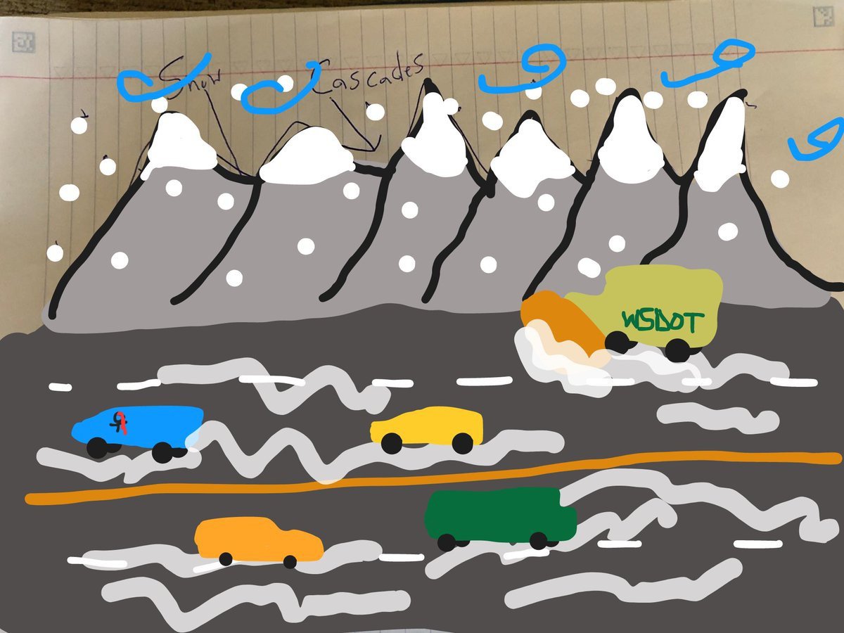 _plsss's tweet photo. @wsdot_traffic That was me in the blue car. https://t.co/TPL3jXXVV1