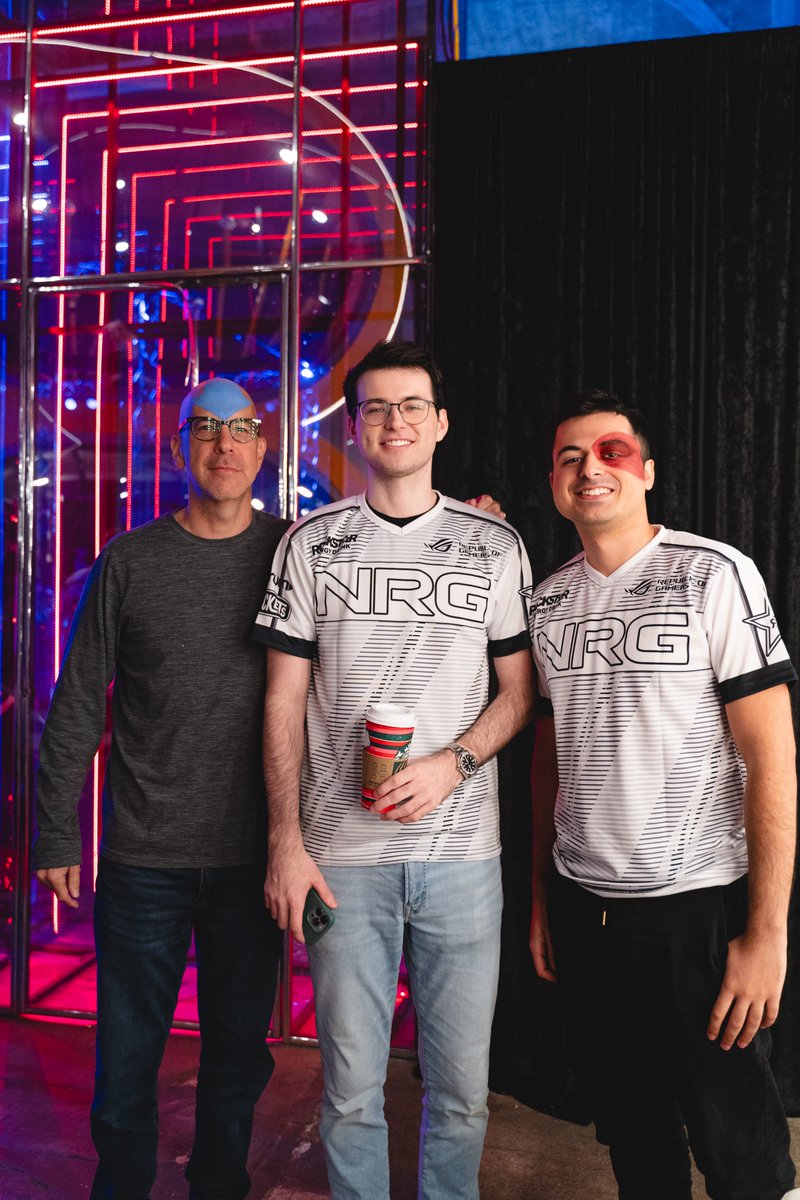 Through all of the changes we've had at NRG over the years, @GarrettG has always been a constant. Cheers to Garrett's 7th anniversary as a member of the #NRGFam ❤️