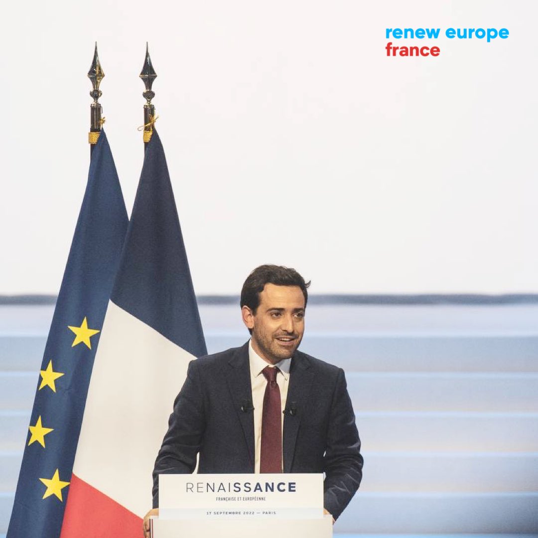 Renew Europe France tweet media