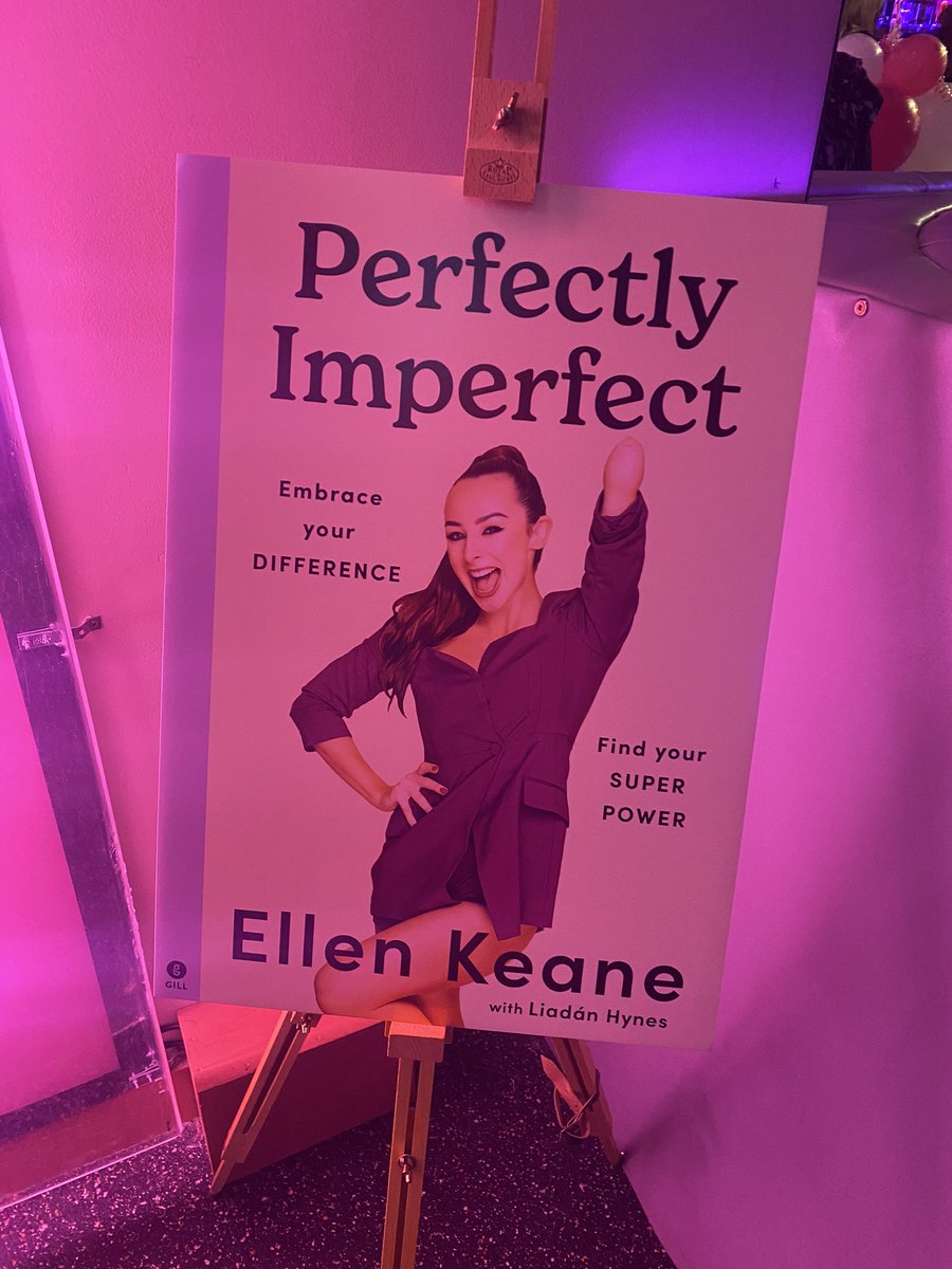 ParalympicsIRE's tweet image. We’re delighted to be at Doll Society Bar this evening for the launch of Ellen’s book “Perfectly Imperfect”

Congrats Ellen!

#DisabilityVisibility | #PerfectlyImperfect