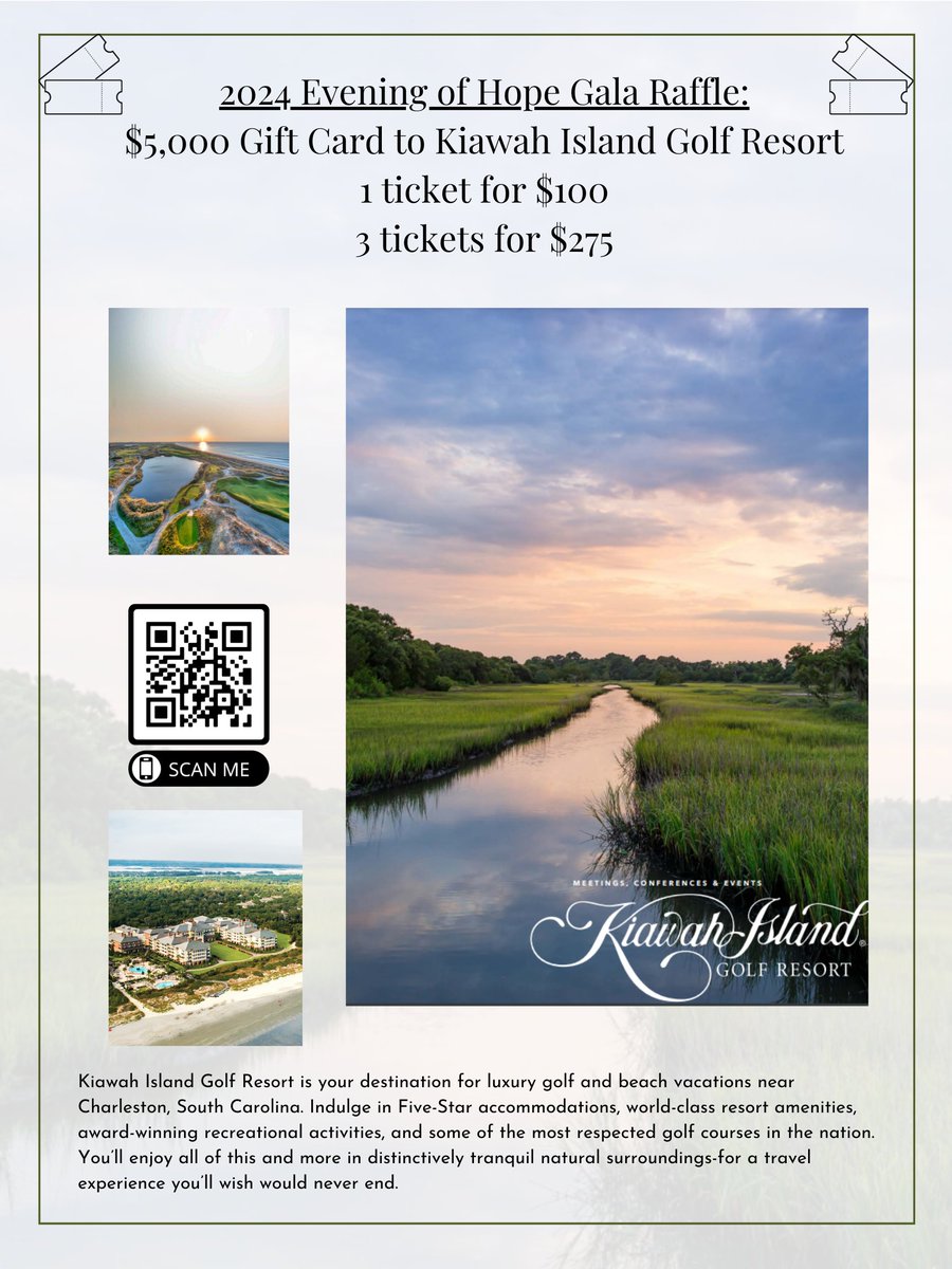 BHGHIL's tweet photo. Evening of Hope Gala tables &amp; tickets are selling quickly! Don't miss your chance to join us on February 3 at the Four Seasons Chicago for a fun night! And enter our raffle for a chance to win a warm weather getaway to beautiful Kiawah Island, SC! 
https://t.co/ydWHalWJ1J https://t.co/5edmPeMnUn