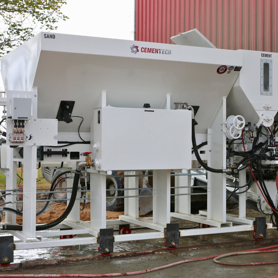 romcoequipment's tweet photo. Bulls Eye Products & Concrete in Ledbetter, TX just acquired our ππ²πΊπ²π»ππ²π°π΅ π¦πππ±-ππ¬π¬ stationary mixer to meet their high demand for concrete products.
Calibration, setup, and pouring β all in a day!
#ROMCOPaving #Cementech https://t.co/dKmn6cHEvt