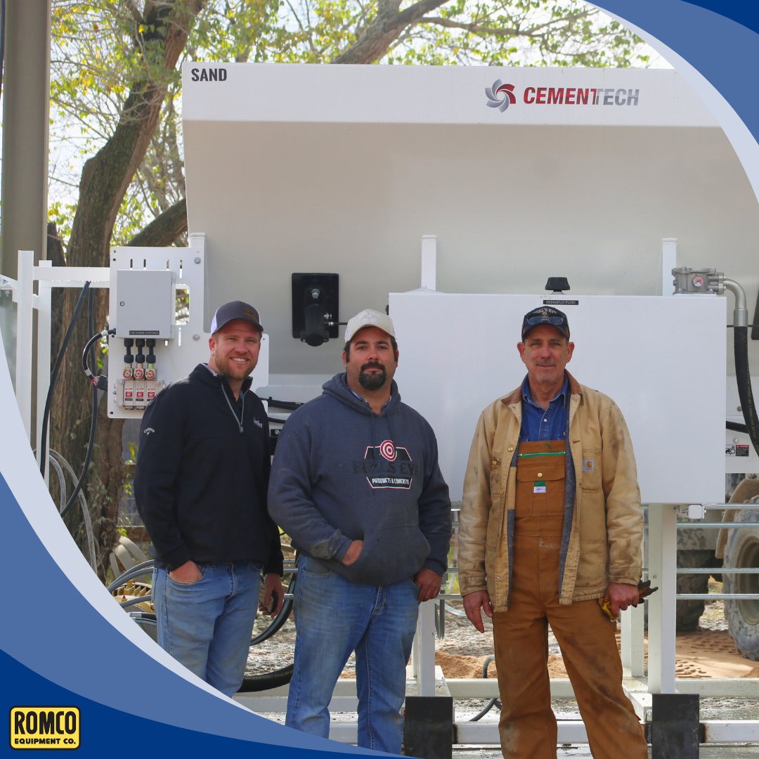 romcoequipment's tweet photo. Bulls Eye Products & Concrete in Ledbetter, TX just acquired our ππ²πΊπ²π»ππ²π°π΅ π¦πππ±-ππ¬π¬ stationary mixer to meet their high demand for concrete products.
Calibration, setup, and pouring β all in a day!
#ROMCOPaving #Cementech https://t.co/dKmn6cHEvt
