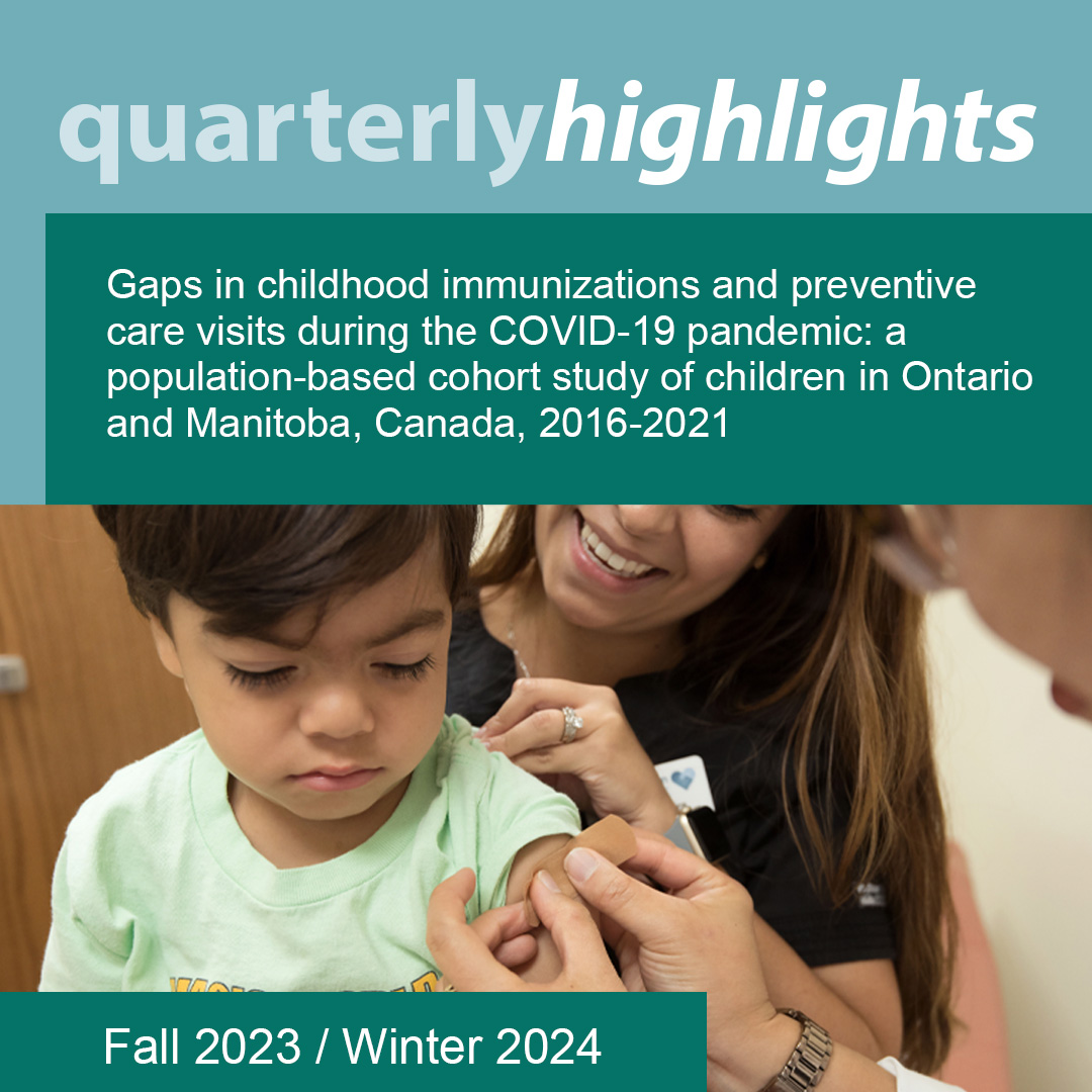Our latest Quarterly Highlights update is now available online. Find out what #TeamMCHP has been up to and get links to recent #MCHPResearch publications, including work done with partners @MBMetis_MMF and @FNHSSM. @hdrn_rrds. #UMResearch #RadyFaculty
icontact-archive.com/archive?c=6178…