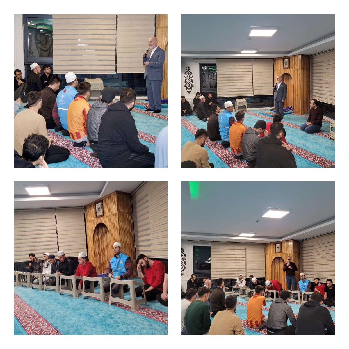 omerkeskin02's tweet photo. Merkez camimizdeki kandil  programının ardından Bartın KYK Mehmet Rıfat Efendi Erkek Öğrenci Yurdunda yapılan Regaib Kandili programına katılarak gençlerle hasbihal ettik.
@tcbartinvalilik @IsliyenDr @bartinmuftulugu https://t.co/8t5OyTZOFE