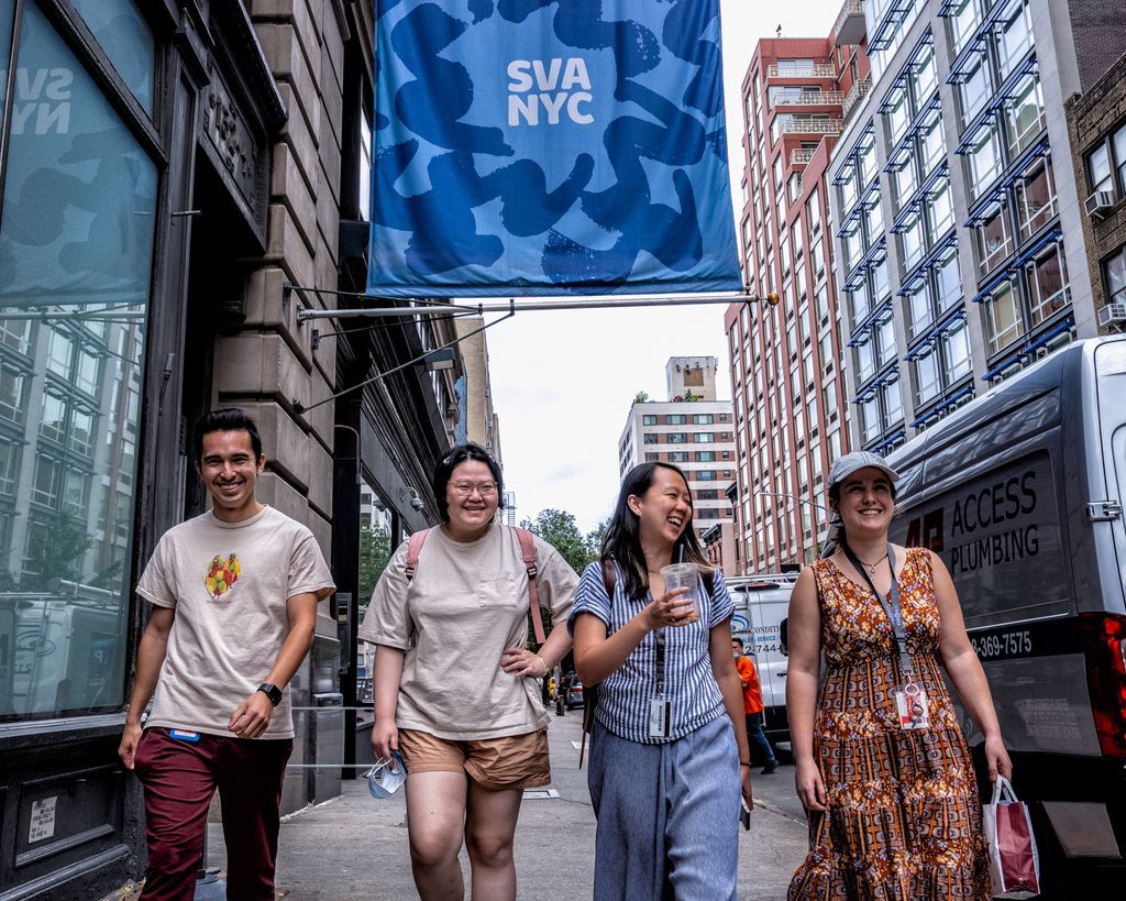 MFAVN's tweet photo. At MFAVN, spend three intensive summer semesters in the heart of NYC, then return home for the online fall and spring classes. Our community spans the globe–Check out pics 3-4 of Indra Fonseca's ('25) riso studio (and cat!) in Monterrey, Mexico. Apps open for a Summer 2024 start! https://t.co/o3ddGt4SK4