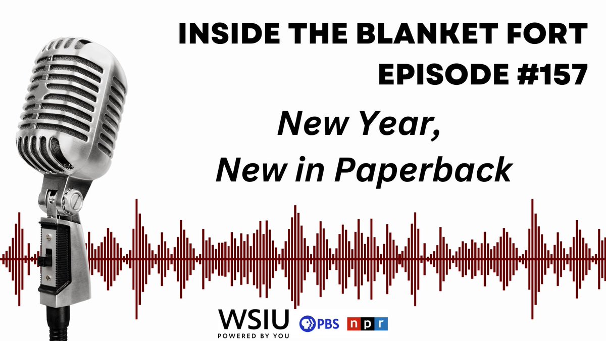 This week on ITBF, we take a look at some of the SIU Press books that have recently been published in paperback for the first time. wsiu.org/2024-01-11/ins… #insidetheblanketfort #radio #radioshow #podcast