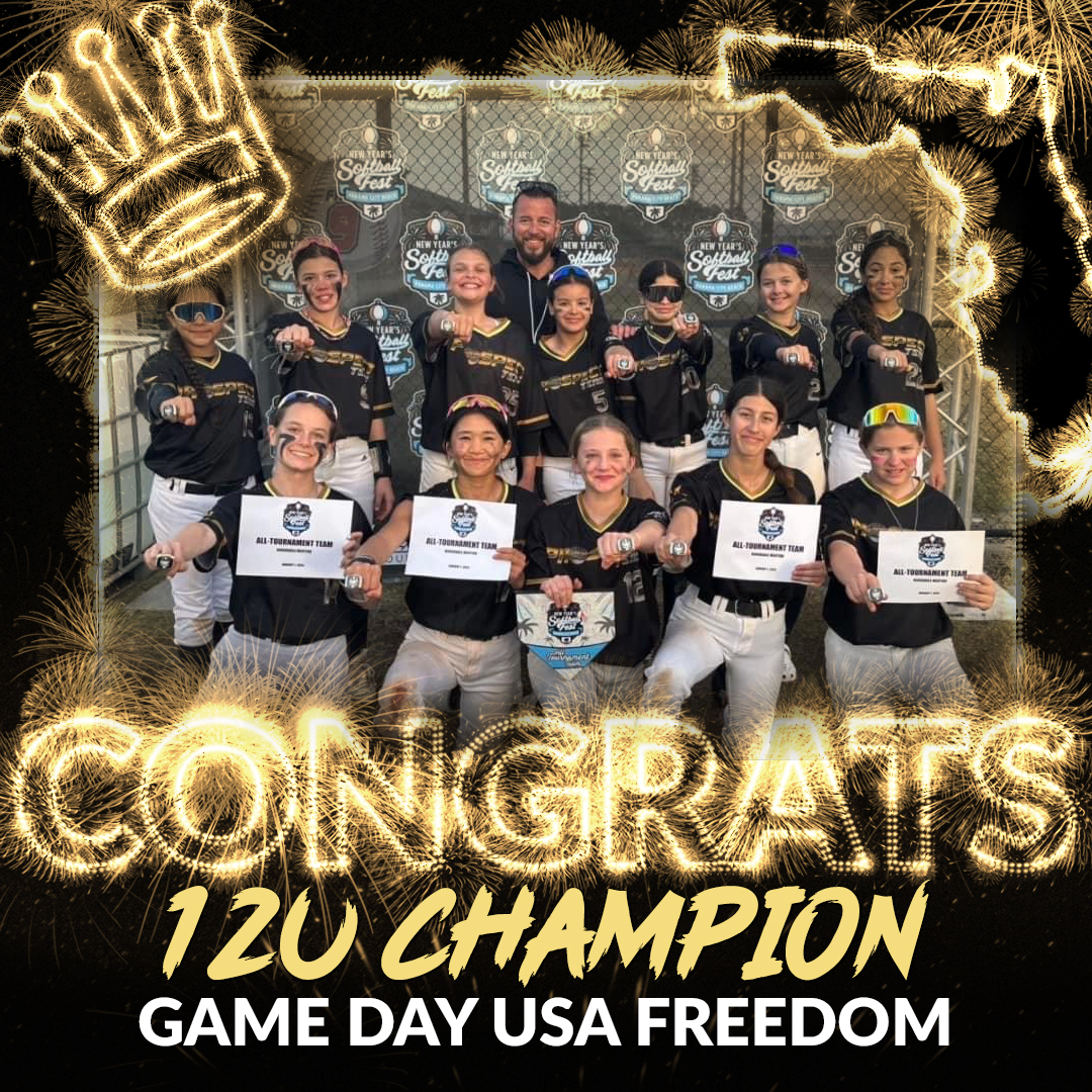 Let's hear a big 👏👏 for the 12U Freedom on their accomplishment of earning the first-ever PROSPECT Team Championship 👑 🥎 Way to go, girls!

#GameDayUSA🥎 #PROSPECTTeam #SoftballFest