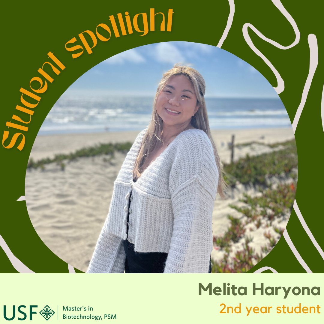 usfbiotech's tweet photo. Student spotlight! Get to know some of our students!
Melita Haryono is from Los Angeles, CA. Head to our instagram to learn more about Melita and why she chose USF! https://t.co/pDS1aEZZpv