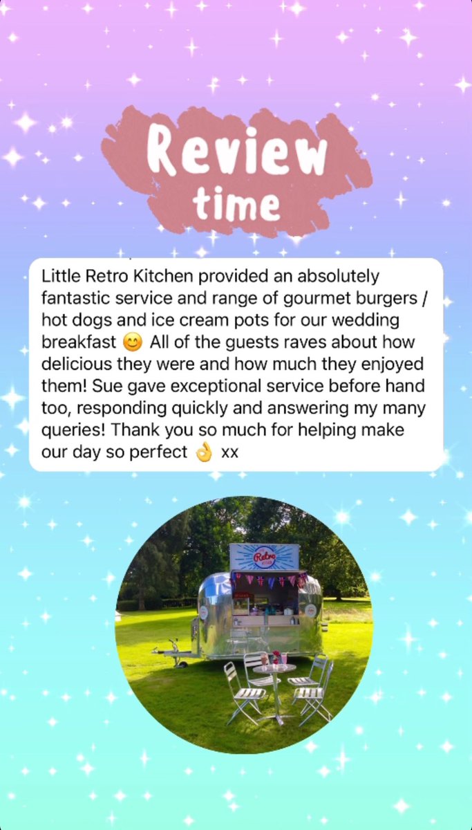 Just one of our fantastic reviews, thank you so much.

We love catering for your special occasions.
💕

littleretrokitchen.co.uk 
#catering #weddingcatering #worcestershirewedding #cotswoldwedding