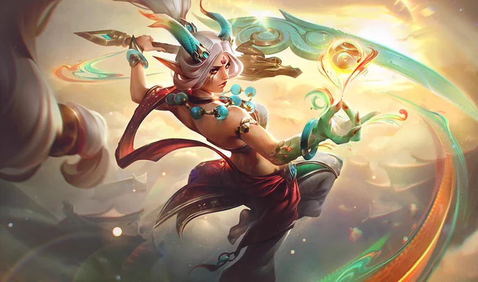 Heavenscale Diana Splash by Eric Xie and West Studio