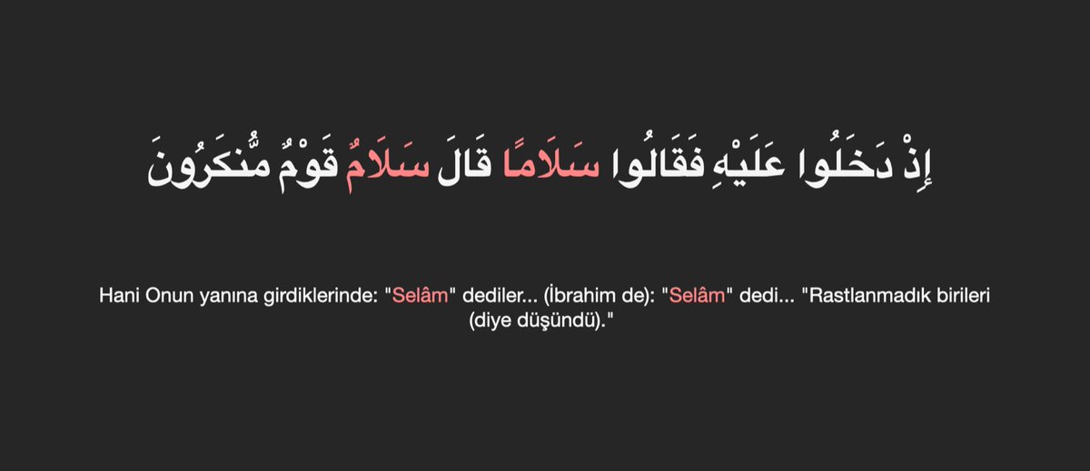 Arapça bilerek Kur'an okumanın lezzetine dair bir detayla tanıştım,

Fiiller geçicidir. Belli bir zamana hapsolmuş ve bir özneye, yapana muhtaçtırlar. Mesela uyumak eyleminden bahsederken seçenekler belli; uyudunuz, uyuyorsunuz ya da uyuyacaksınızdır. 

İsimler içinse bir zaman