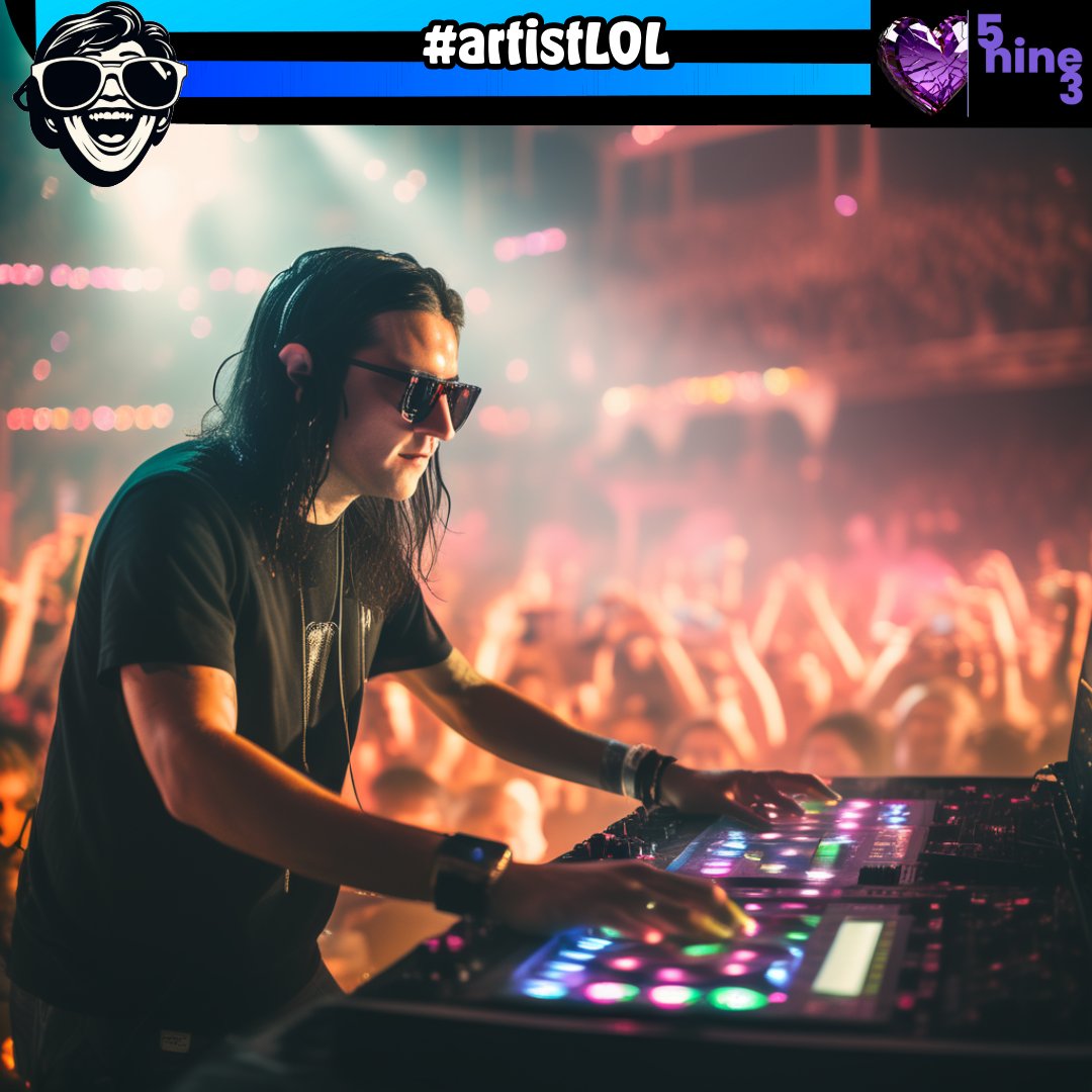 5nine3official's tweet photo. DJ Skrillex infamously had his essential laptop stolen before a major festival set but still crushed a surprise 8 hour improv session 💻🤯 #skrillex #lol #djfail https://t.co/DEzRW7avtG