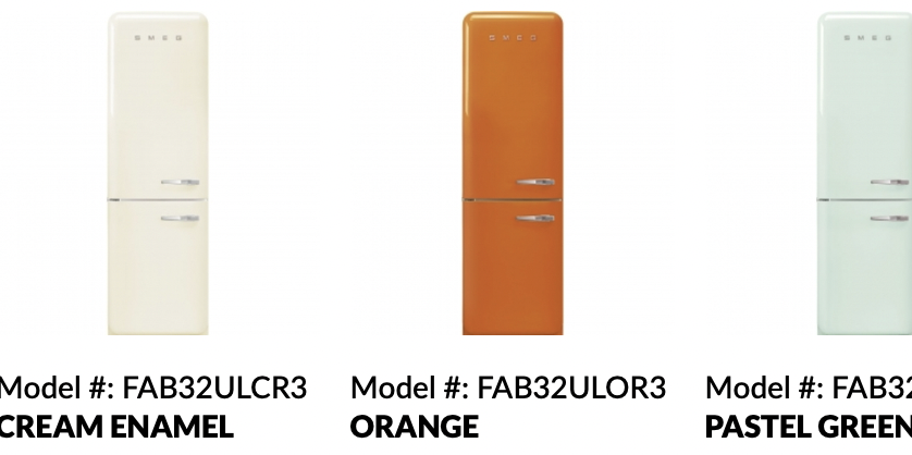 Refrigerator Orange FAB32ULOR3