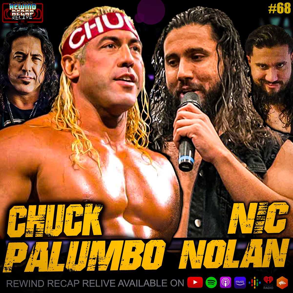 Out now! Chuck Palumbo 🏍 and <a href="/NastyNicNolan/">Nic Nolan</a> join me for a great chat about the <a href="/RealBillyGunn/">Kip Sopp</a> and Chuck tag team, what <a href="/undertaker/">Undertaker</a> had to say about Chuck's biker gimmick, Nic’s training w <a href="/WWERollins/">Seth Rollins</a> , the last days of WCW and more! Check it out 🙌

youtu.be/lSxpzYos4mQ?si…