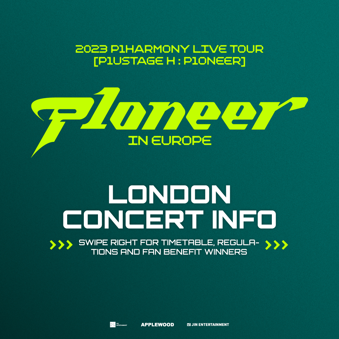 2023 P1Harmony LIVE TOUR [P1ustage H : P1ONEER] IN EUROPE □LONDON