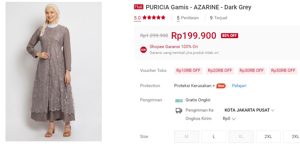 NoviWidya42321's tweet photo. PURICIA Gamis - AZARINE - Dark Grey

Promo dan diskon https://t.co/XGOgeE240X

#FYP #fypシ #fypviraltwitter #rekomendasi #diskon #promo  #shopee  #affiliate #ShopeeID #shopeeaffiliate #fashionmuslim #fashionstyle https://t.co/t6qZwRH1Zd